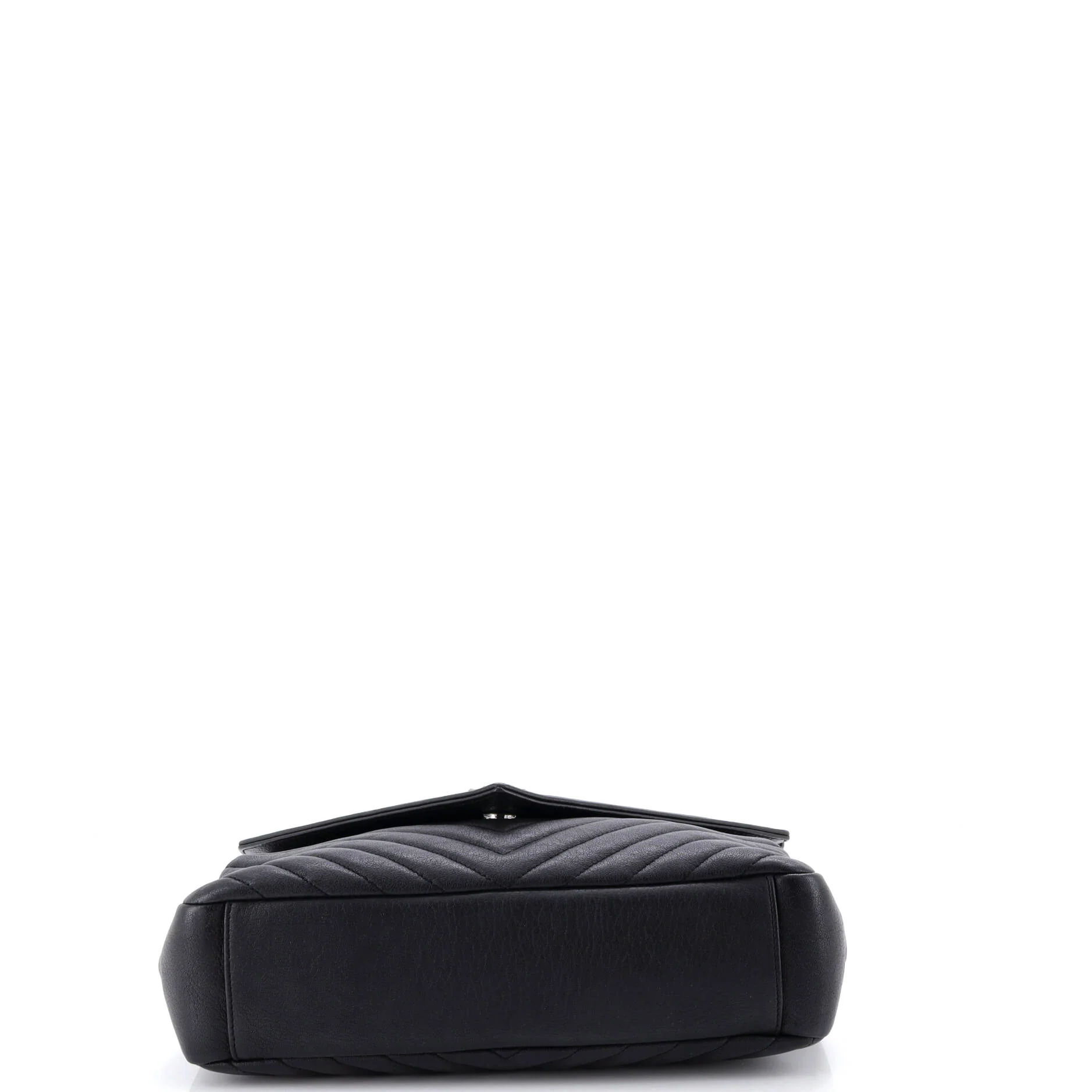 Classic Monogram College Bag Matelasse Chevron Leather Large - Image 4